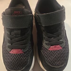 Kids Black and Red Nike Shoes